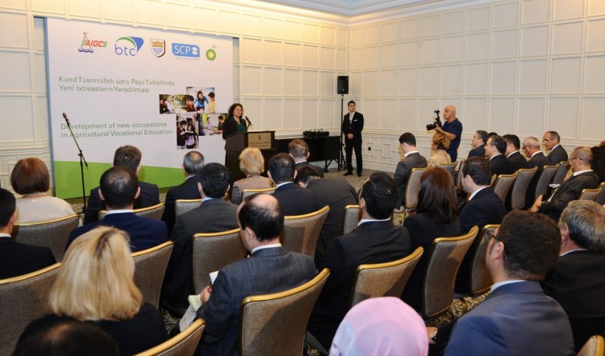 Azərbaycanda kənd təsərrüfatı üzrə peşə təhsilinə dəstək