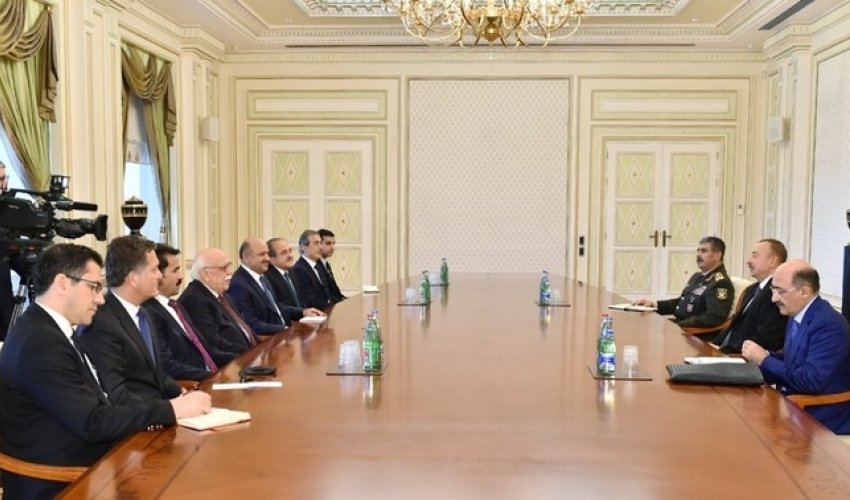 Президент принял турецких министров Президент принял турецких министров