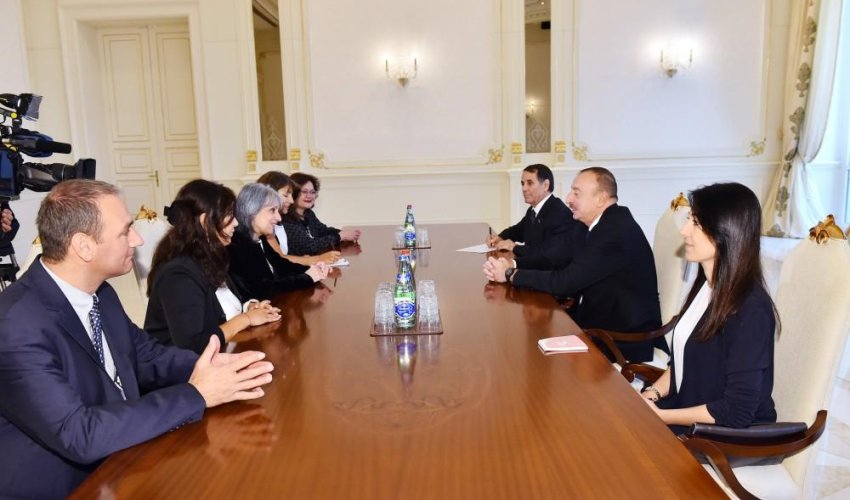 İlham Əliyev Bolqarıstanın vitse-prezidentini qəbul etdi