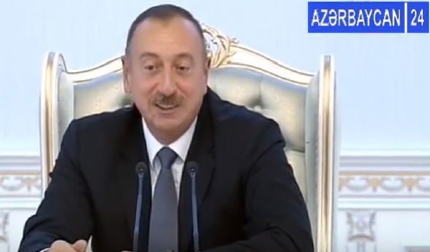Prezidentdən maraqlı irad - VİDEO Prezidentdən maraqlı irad - VİDEO