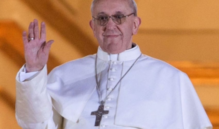 Roma Papası Fransiskin rəsmi qarşılanma mərasimi oldu