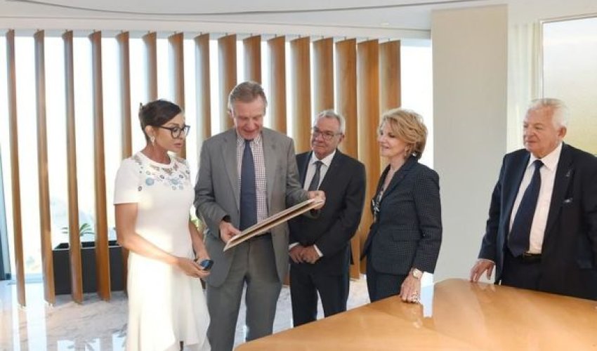 Mehriban Əliyeva fransalı deputatla görüşüb – FOTOLAR Mehriban Əliyeva fransalı deputatla görüşüb – FOTOLAR