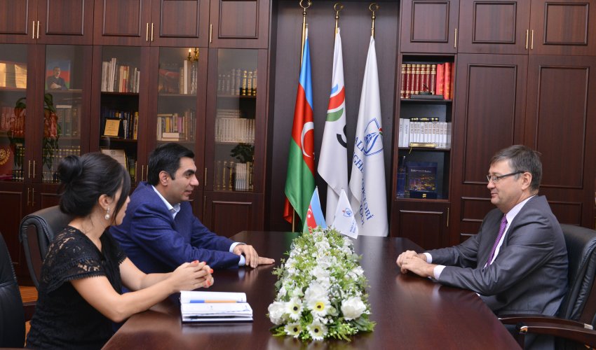 Director of the Secretariat of the Black Sea Universities Network Visits BHOS