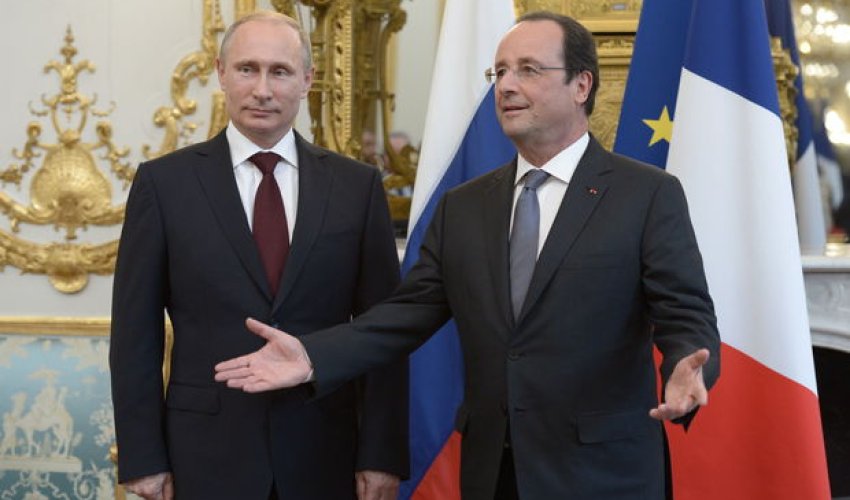 Olland Putinlə görüşdən vaz keçdi