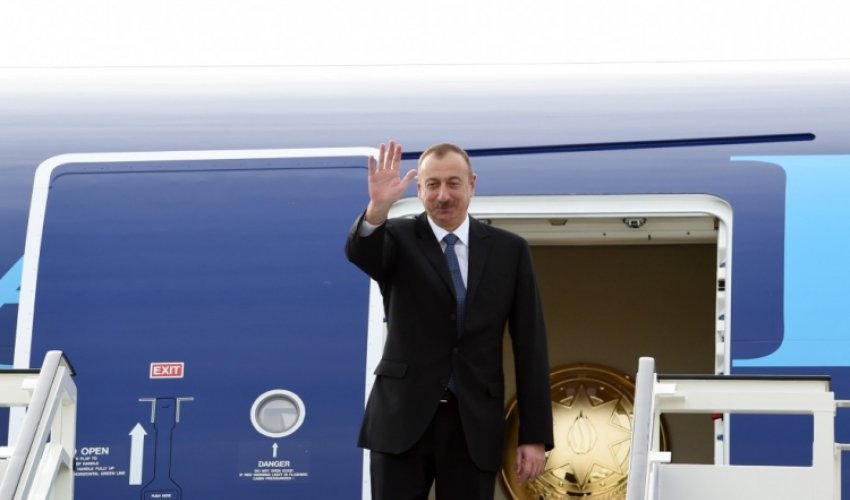 İlham Əliyevin Türkiyəyə işgüzar səfəri başa çatıb - FOTOLAR