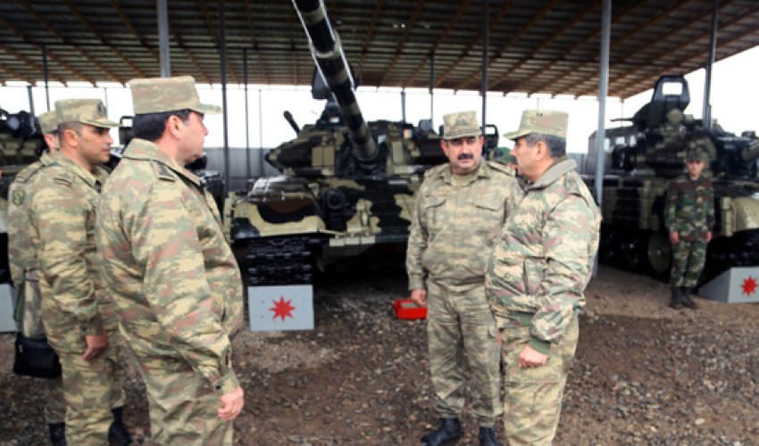 Zakir Həsənovdan bütün hərbi hissələrə TAPŞIRIQ + FOTOLAR