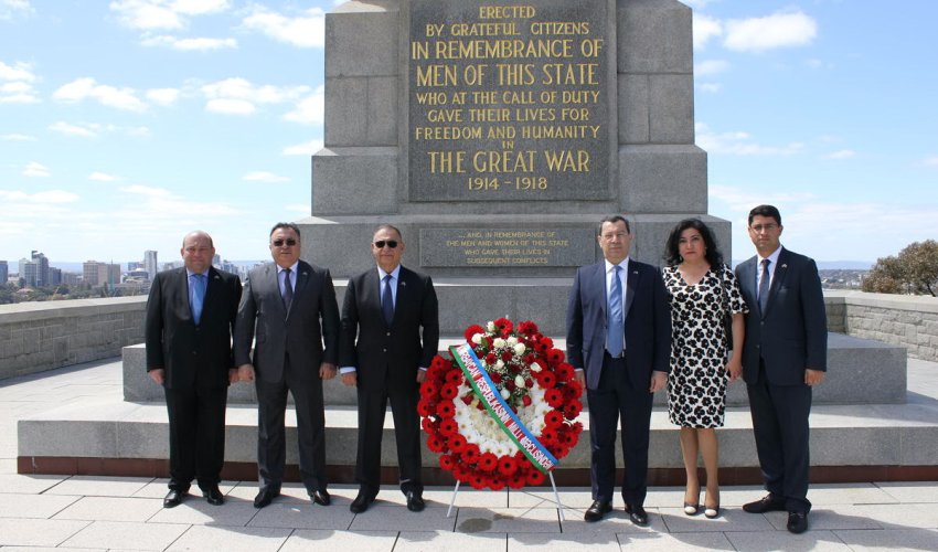 Asim Mollazade delivered a speech at the event dedicated to Azerbaijan Independence Day Asim Mollazade delivered a speech at the event dedicated to Azerbaijan Independence Day