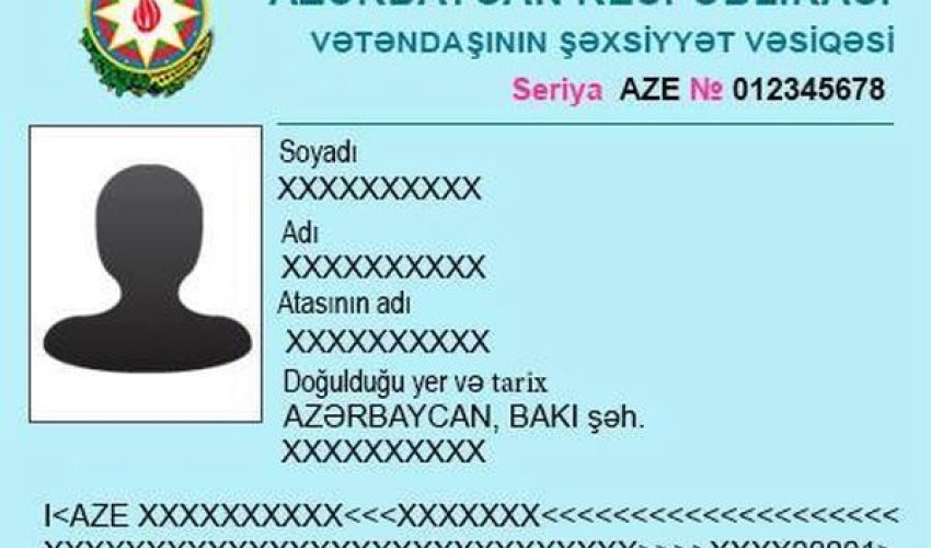 Azərbaycanda şəxsiyyət vəsiqələrində YENİLİK