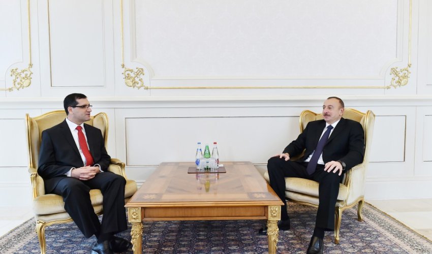 İlham Əliyev yeni səfirin etimadnaməsini qəbul etdi