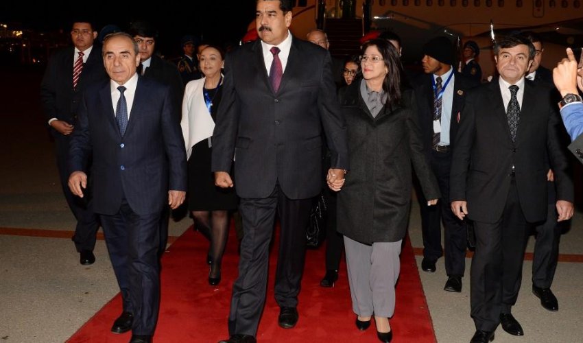 Venesuela Prezidenti Azərbaycana gəlib