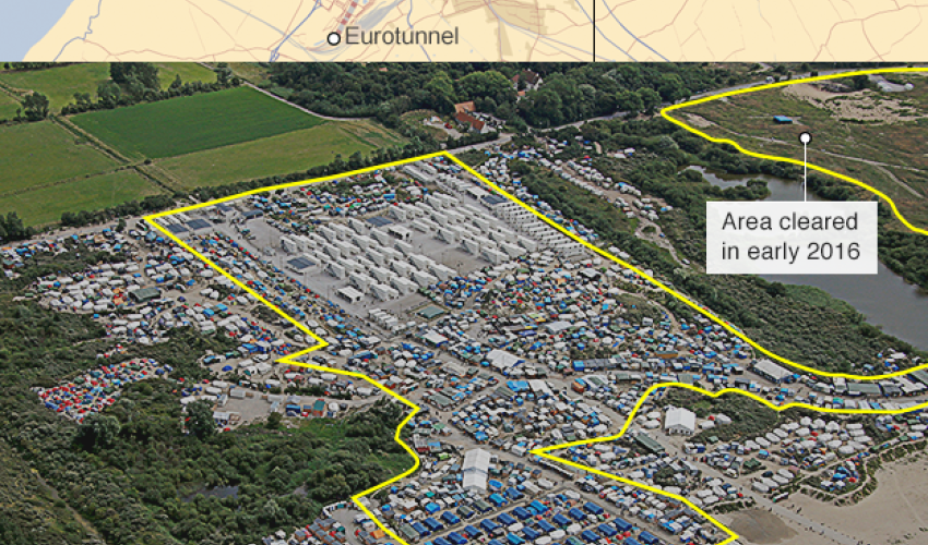 Calais migrants: France begins to clear 'Jungle' camp Calais migrants: France begins to clear 'Jungle' camp