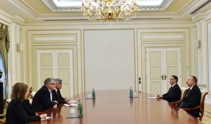 İlham Əliyev Avropa İttifaqının Cənubi Qafqaz üzrə xüsusi nümayəndəsini qəbul etdi