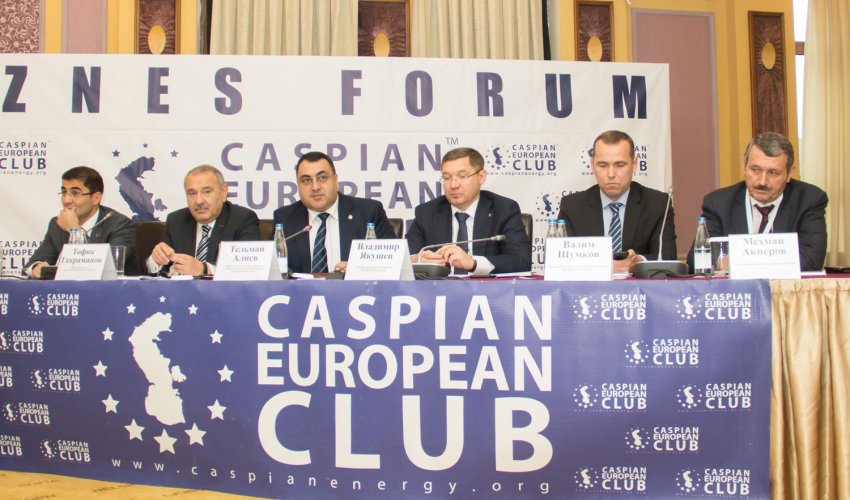 Vladimir Yakuşevin iştirakı ilə Caspian European Club-un Bakıda biznes-forumu keçirilib