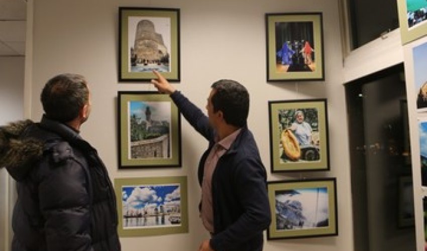 Azerbaijani photo correspondent presents his works in Norway