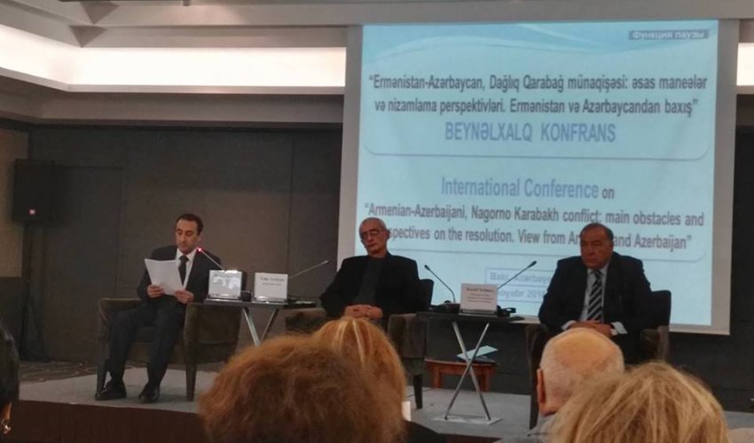 Ermənilərin iştirakı ilə Qarabağa dair KONFRANS - FOTO
