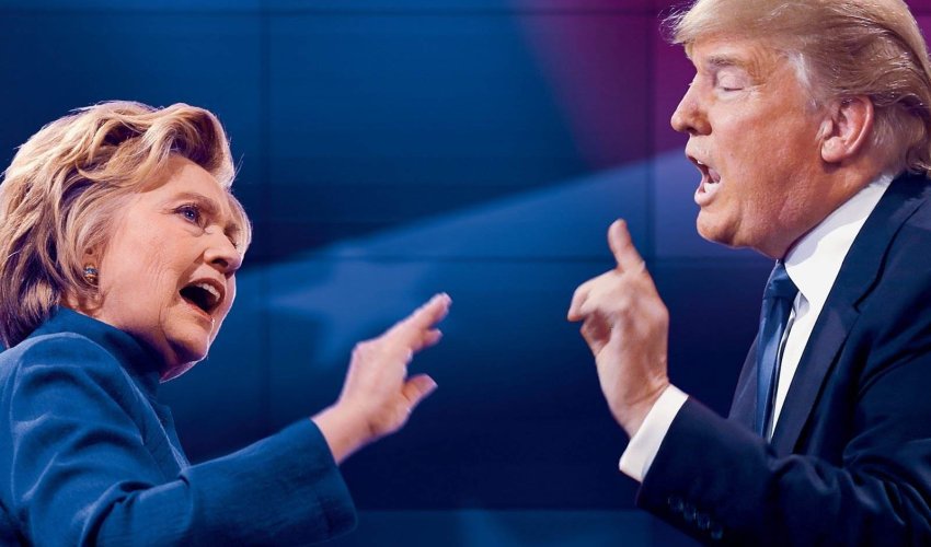 ABŞ-da son rəy sorğuları: Hillari Klinton Donald Trampı üstələyir