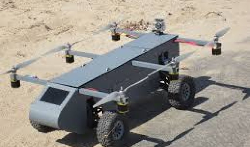 Появился летающий дрон-внедорожник - ВИДЕО
