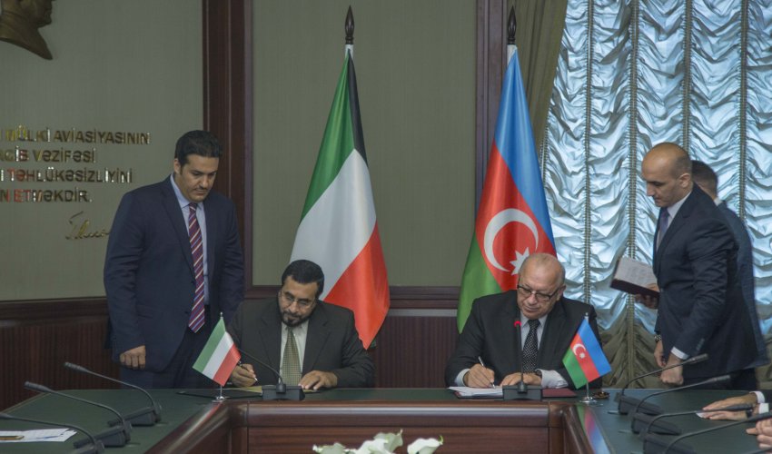Azərbaycan və Küveyt hökumətlərarası saziş imzaladı