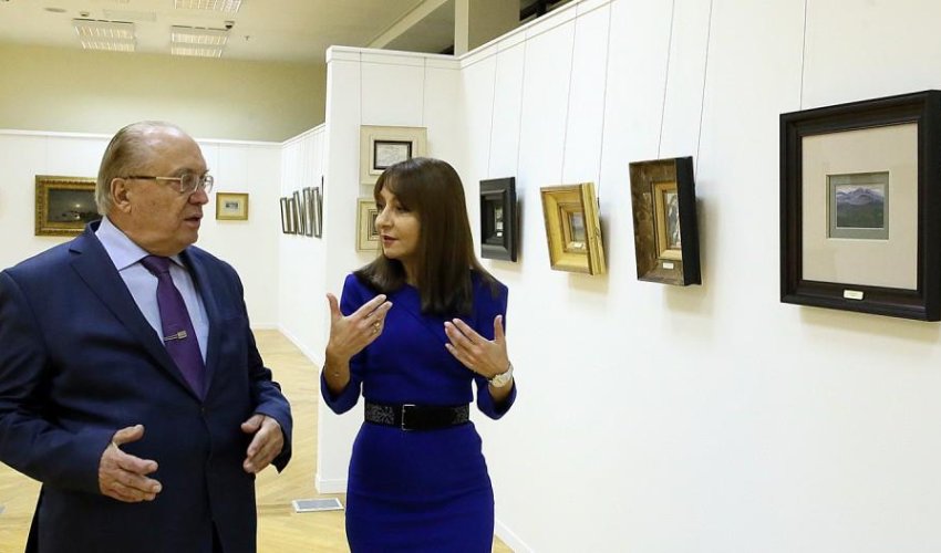 Nargiz Pashayeva meets Russian academician Viktor Sadovnichy