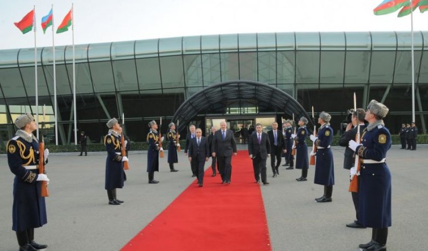 Lukaşenkonun Azərbaycana səfəri başa çatdı