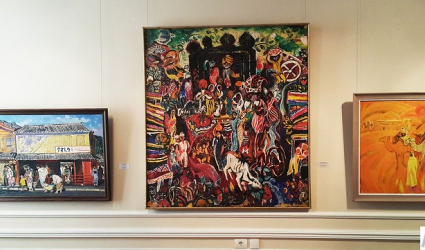 Yaradıcı qadınların əl işləri sərgisi - FOTOLAR