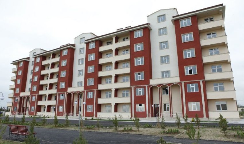 540 Qarabağ müharibəsi əlili və şəhid ailəsi mənzillə təmin olunub - FOTOLAR