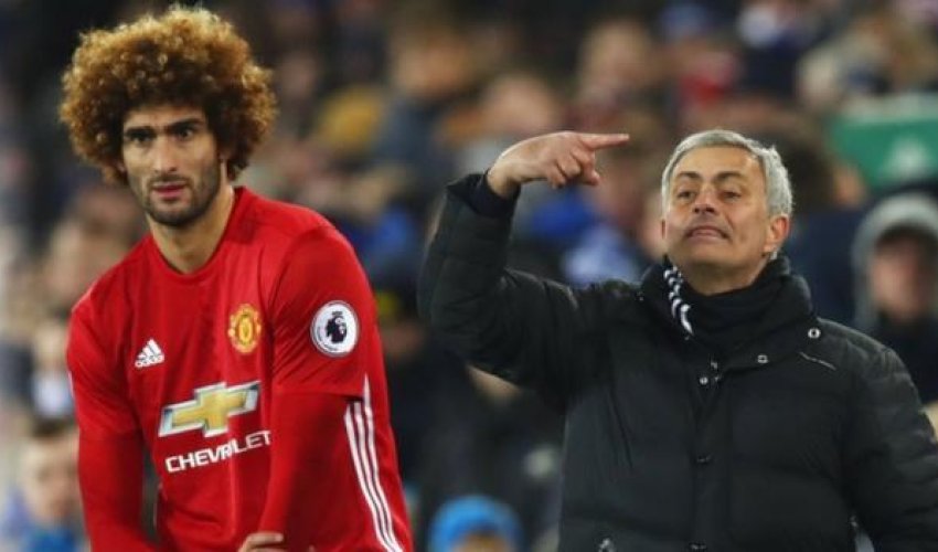  Mourinho defends Marouane Fellaini substitution after draw