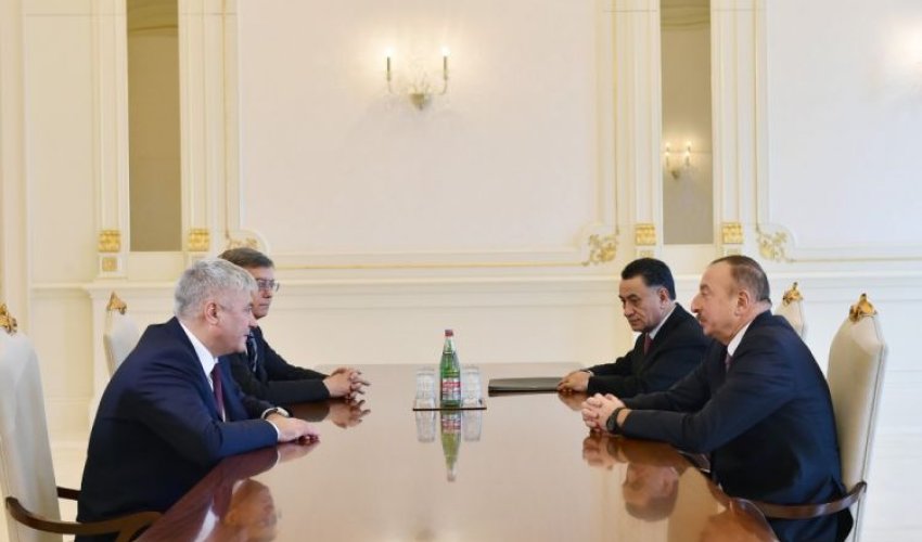 İlham Əliyev Rusiya DİN rəhbərini qəbul edib - YENİLƏNİB