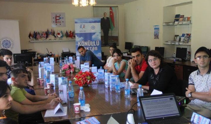 “Könüllü Məktəb” layihəsi keçirildi - FOTOLAR