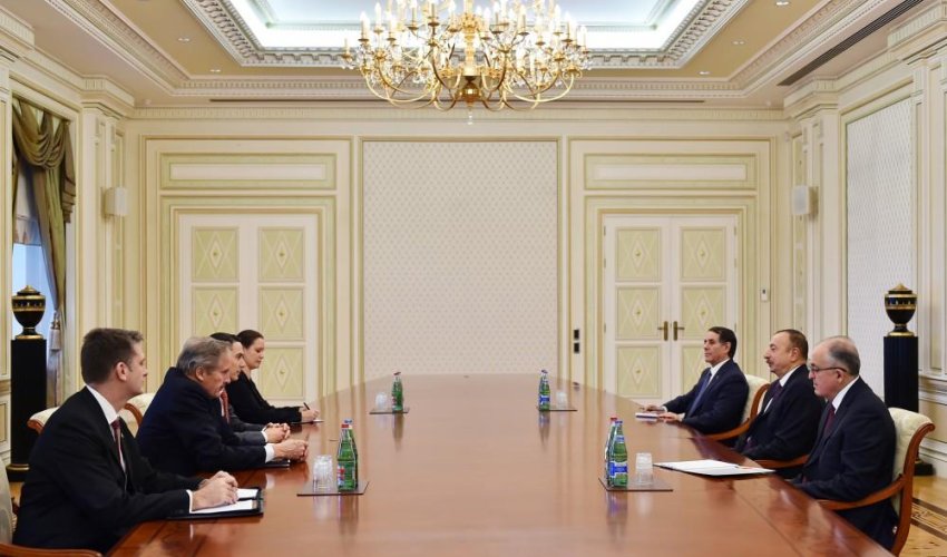 İlham Əliyev ABŞ Dövlət Departamentinin xüsusi elçisini qəbul edib - YENİLƏNİB