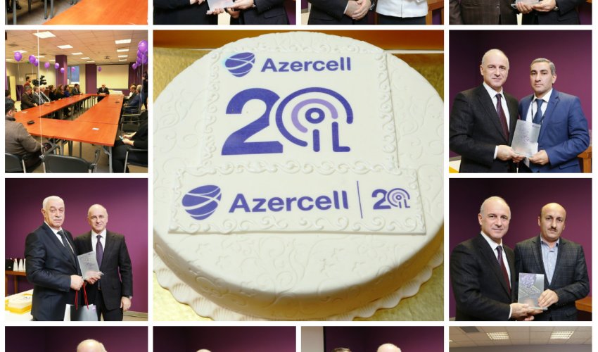 Azercell rewards its 20 years working employees