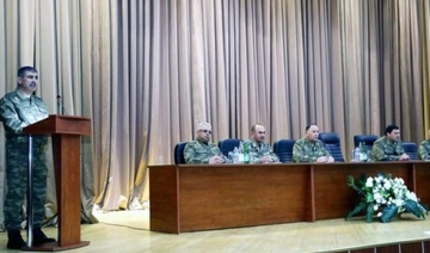 Azerbaijani Armed Forces’ senior staff holding meeting