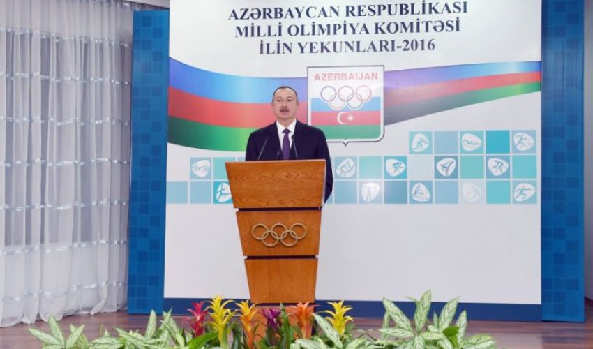 Azərbaycan prezidenti: “Bundan sonra da istənilən beynəlxalq yarışı keçirə bilərik”