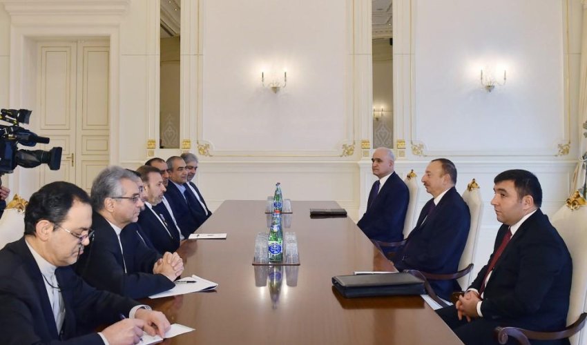 İlham Əliyev iranlı naziri qəbul edib - YENİLƏNİB