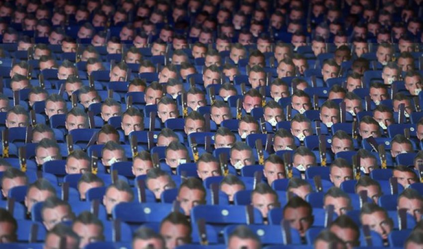 Leicester City give fans 30,000 Jamie Vardy masks to wear in protest at ban