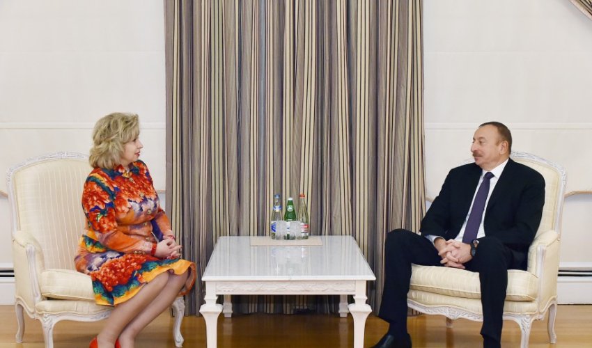 İlham Əliyev Rusiyanın insan hüquqları üzrə müvəkkilini qəbul edib - YENİLƏNİB