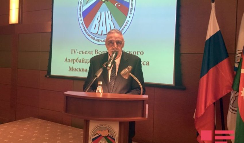 Ümumrusiya Azərbaycan Konqresinin yeni prezidenti seçildi