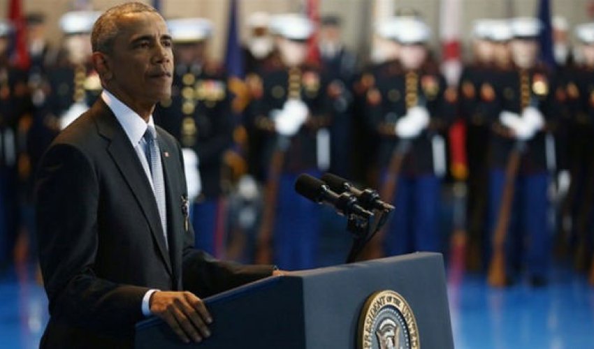 Obama hərbçilərlə son görüşünü keçirdi