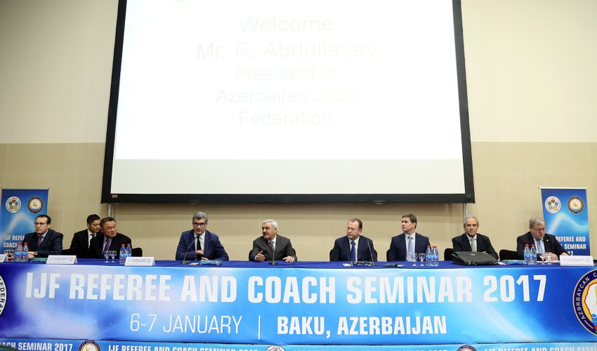 Bakıda cüdo üzrə beynəlxalq seminar başlayıb