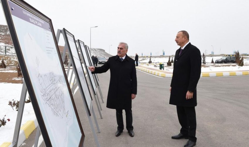 İlham Əliyev Culfada açılış etdi - FOTOLAR