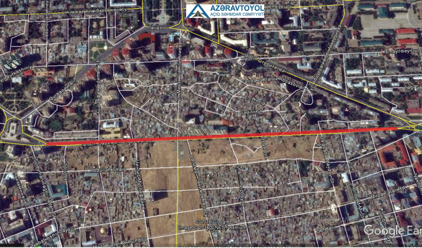 Bu prospektdə hərəkət məhdudlaşdırılır