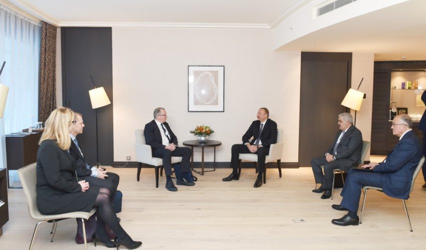 İlham Əliyev “LUKOIL” və Statoil şirkətlərinin rəhbərləri ilə görüşdü