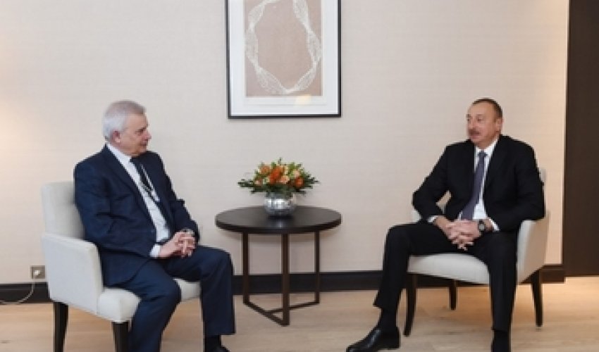 President Ilham Aliyev met with LUKOIL president