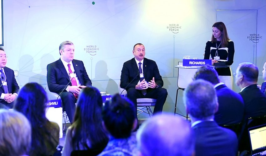 İlham Əliyev İpək Yolu ilə bağlı bir sıra təkliflər irəli sürüb