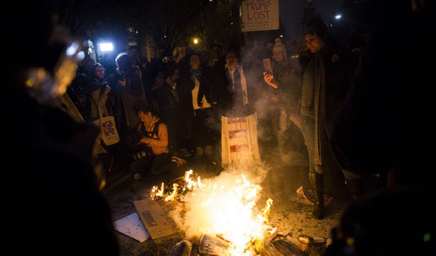 Vaşinqtonda 217 nəfər saxlanılıb - YENİLƏNİB