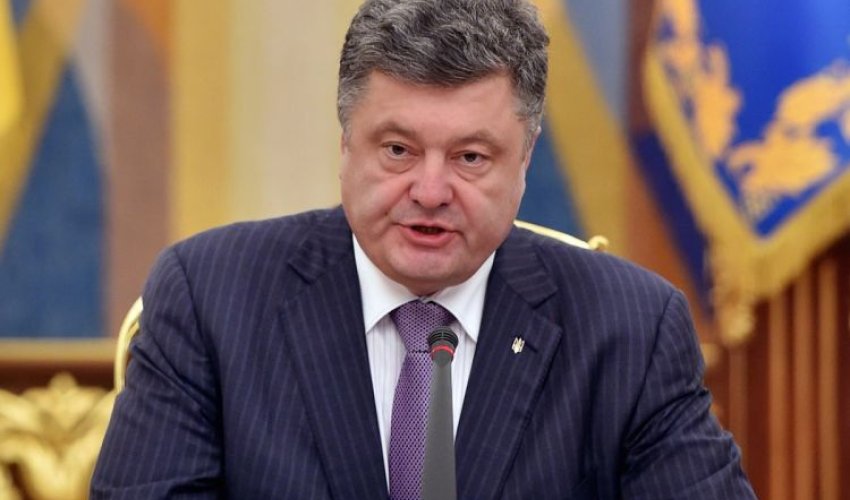 Poroşenko: Ukraynanın Donbasdan imtinası sülhə gətirib çıxarmayacaq