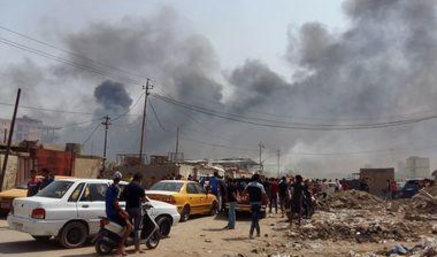 IS blows up hotel to prevent landing in west Mosul, witnesses say IS blows up hotel to prevent landing in west Mosul, witnesses say