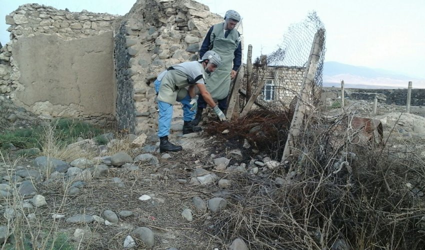 Cocuq Mərcanlıda minaatan mərmiləri tapıldı