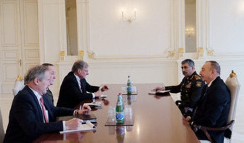 Prezident  ABŞ-ın Baş Qərargah Rəisləri Komitəsinin sədrini qəbul edib