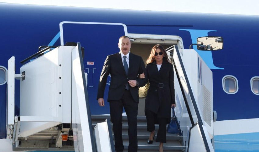 İlham Əliyev Almaniyada işgüzar səfərdədir